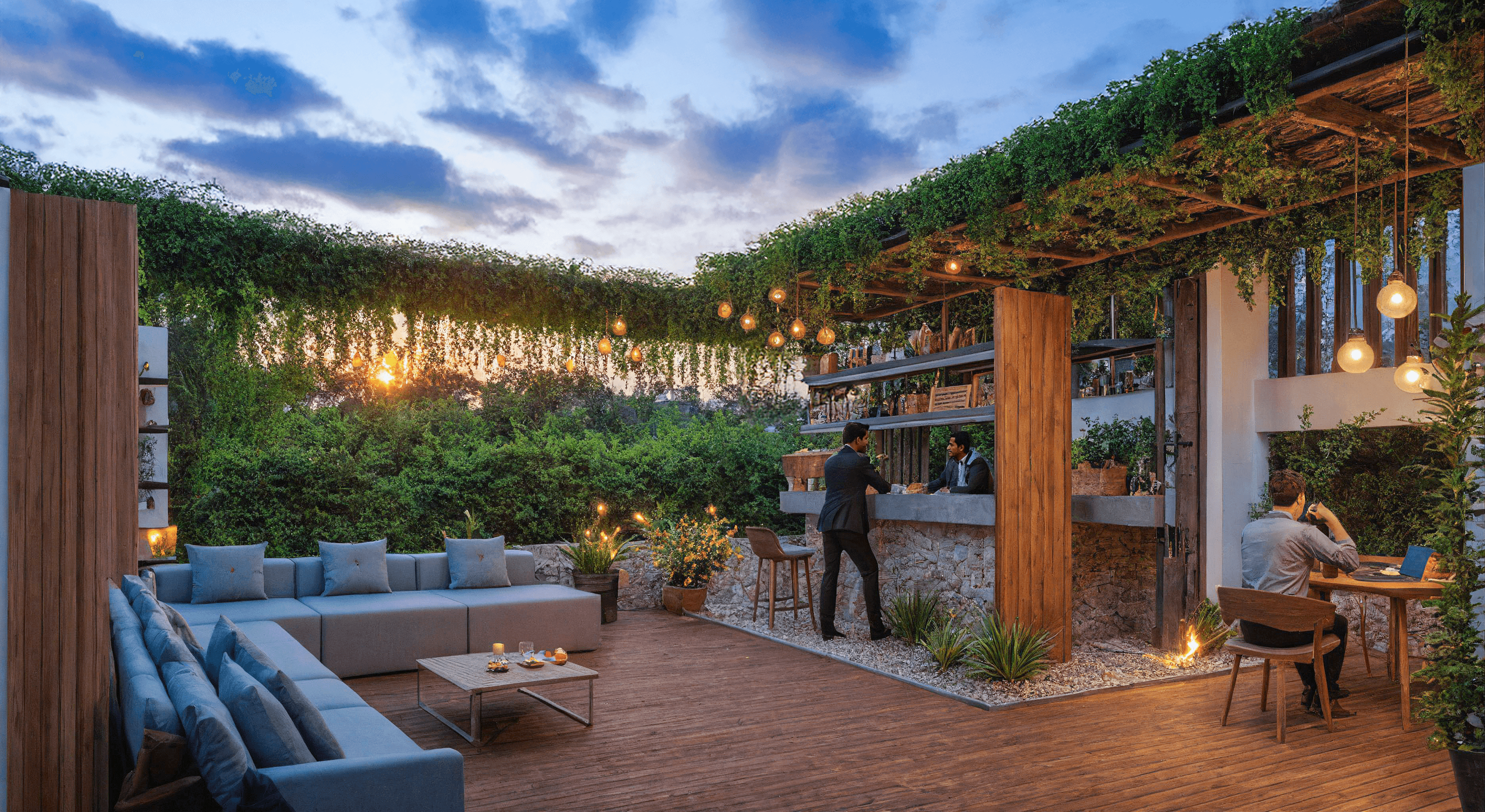 Terrace Amenity Lounge